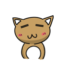 a BrownCat（個別スタンプ：9）