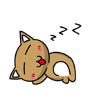 a BrownCat（個別スタンプ：10）