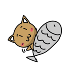 a BrownCat（個別スタンプ：15）