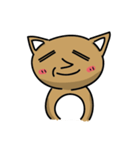 a BrownCat（個別スタンプ：16）