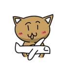 a BrownCat（個別スタンプ：25）