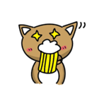 a BrownCat（個別スタンプ：32）