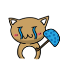 a BrownCat（個別スタンプ：33）