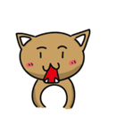 a BrownCat（個別スタンプ：34）