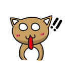 a BrownCat（個別スタンプ：36）