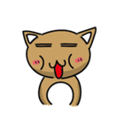 a BrownCat（個別スタンプ：39）