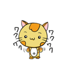 癒やし系 背筋ぴーんな猫 ぴんにゃん（個別スタンプ：18）
