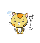 癒やし系 背筋ぴーんな猫 ぴんにゃん（個別スタンプ：33）