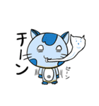 癒やし系 背筋ぴーんな猫 ぴんにゃん（個別スタンプ：34）