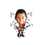 Kid player（個別スタンプ：7）