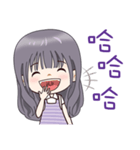 Lavender Scent Lavender Girl（個別スタンプ：7）