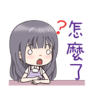 Lavender Scent Lavender Girl（個別スタンプ：34）
