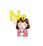 かわいいバスケ女子のスタンプ（個別スタンプ：2）