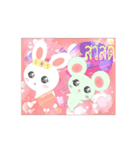 Japanese Kawaii Cute animal sticker 4（個別スタンプ：7）