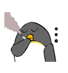 足が黒いペンギンのスタンプ（個別スタンプ：13）