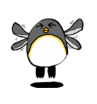 足が黒いペンギンのスタンプ（個別スタンプ：18）