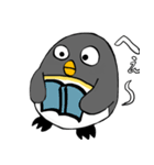 足が黒いペンギンのスタンプ（個別スタンプ：21）