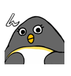 足が黒いペンギンのスタンプ（個別スタンプ：24）