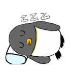 足が黒いペンギンのスタンプ（個別スタンプ：27）