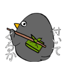 足が黒いペンギンのスタンプ（個別スタンプ：30）