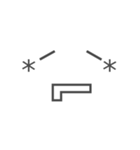 吹き出し＋顔文字（個別スタンプ：22）