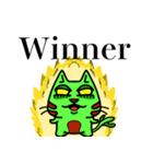on cat planet（個別スタンプ：33）