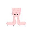 Cute Rabbit Pink（個別スタンプ：10）