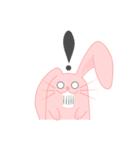 Cute Rabbit Pink（個別スタンプ：16）