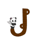 Swesy : Alphabet family（個別スタンプ：10）