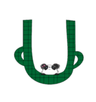 Swesy : Alphabet family（個別スタンプ：21）