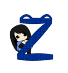 Swesy : Alphabet family（個別スタンプ：26）