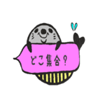 アザラシくん。（個別スタンプ：15）