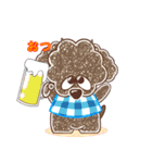 トイプーのクッキー夏編 毎日癒されるぅ（個別スタンプ：15）