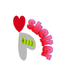 Happy 5:Love（個別スタンプ：8）