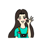 Mi Mi Candid（個別スタンプ：9）