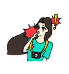 Mi Mi Candid（個別スタンプ：14）