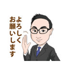 ふっくんの似顔絵スタンプ（個別スタンプ：2）