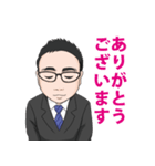 ふっくんの似顔絵スタンプ（個別スタンプ：5）