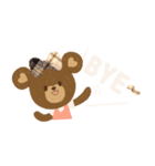 KA Girl＆Bear（個別スタンプ：8）