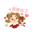 KA Girl＆Bear（個別スタンプ：9）