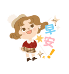 KA Girl＆Bear（個別スタンプ：11）