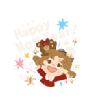 KA Girl＆Bear（個別スタンプ：16）