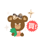 KA Girl＆Bear（個別スタンプ：17）