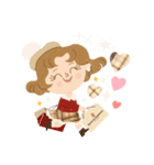 KA Girl＆Bear（個別スタンプ：19）