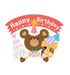 KA Girl＆Bear（個別スタンプ：22）
