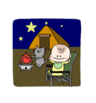チビっことねこ（個別スタンプ：38）