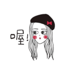 Red Bow Girls (Everyday Talk)（個別スタンプ：5）