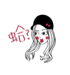 Red Bow Girls (Everyday Talk)（個別スタンプ：15）