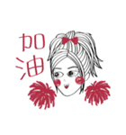 Red Bow Girls (Everyday Talk)（個別スタンプ：19）