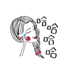 Red Bow Girls (Everyday Talk)（個別スタンプ：22）